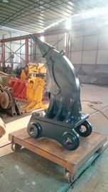 Heavy Duty Excavator Dipasang Stump Ripper kuning karton Dikemas Ripper Untuk Menghilangkan batang pohon
