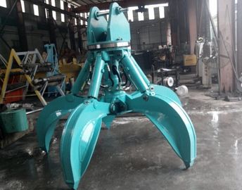 Lampiran Ambil Kulit Jeruk Tugas Berat Q355B NM400/450/500 Hardox450/500/550 Grapple Warna Kustom