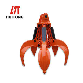 Tangan Excavator Memakai Scrap Hydraulic Orange Peel Grab