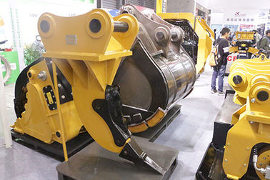 Yellow Excavator Stump Ripper Untuk Mudah Menghilangkan Stump Dengan Kekuatan Superior