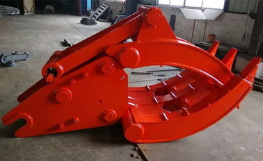 China Excavator Hydraulic Wood Rock Grapple Hutan Manual Log Grapple untuk 5-36 Ton Excavator CAT320