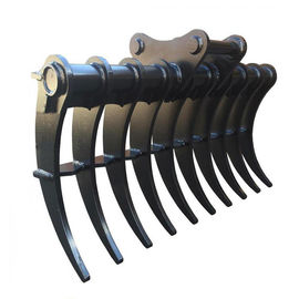 Excavator Attachment Soil Brush 16T CAT315 Pertanian Konstruksi Excavator Rake Pabrik Dibuat Jual langsung