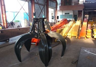 Orange Peel Grab Dengan Desain Disesuaikan Untuk Excavator