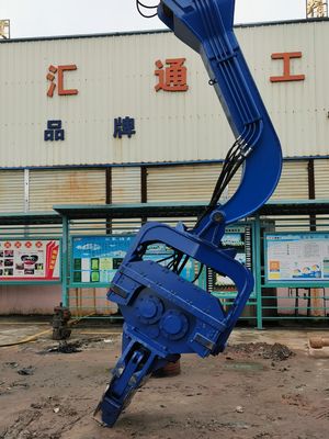 Komatsu PC350 Excavator Hydraulic Vibro Pile Hammer untuk konstruksi