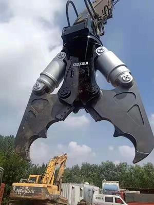 Kuning NM400 Excavator Hydraulic Stone Pulverizer