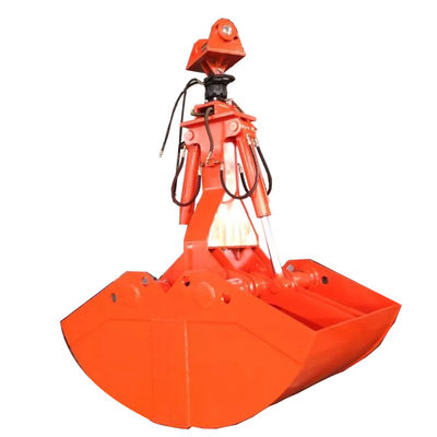 PC210 PC220 PC240 Rotating Hydraulic Clamshell Grab Dengan Grapple Bucket