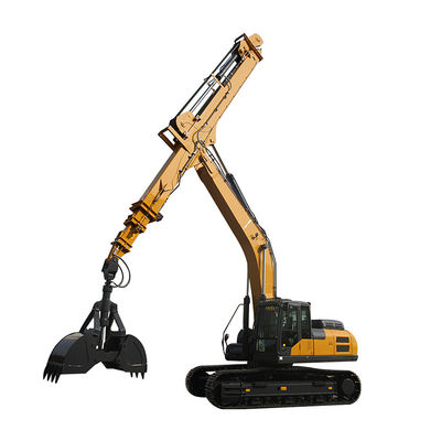 Kustomisasi Lengan Teleskopik Clamshell Boom Panjang Untuk Excavator Pc240