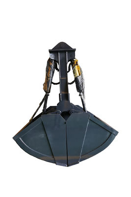 Customzied 10Ton Bobcat PC100 Excavator 360 Rotating Clamshell Grab dengan kapasitas 0,6m3 Produk pabrik khusus
