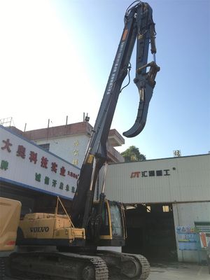 Excavator tumpukan mengemudi panjang boom Peralatan berat tumpukan boom lengan untuk berbagai jenis excavator