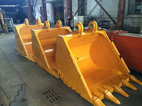 45T PC450 Excavator Rock Bucket Disesuaikan 2.2CBM Mining Bucket Kualitas Tinggi Pabrik Jual Langsung