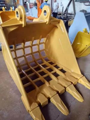 Ember Bucket Excavator Efisiensi Tinggi 3-5 Ton Ember Kerangka Excavator Dimensi yang Disesuaikan Dengan Material Tahan Aus