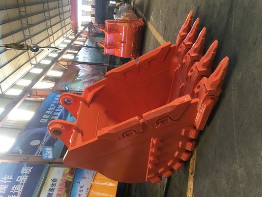 NM400 John Deere Rock Bucket Bucket Ekskavator Tugas Berat Luar Ruangan