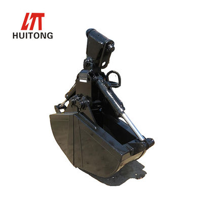Customzied Excavator Hydraulic Rotating Clamshell Bucket untuk Excavator 5Ton dengan kapasitas 0,4m3 Produk pabrik yang disesuaikan