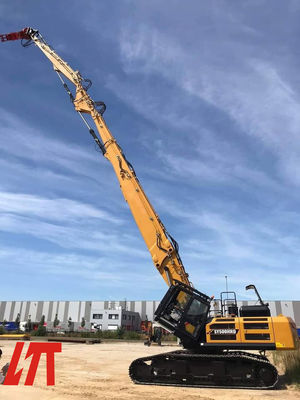 Mesin Konstruksi NM400 Long Reach Excavator Booms