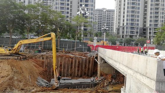 Boom Excavator Jangkauan Panjang 6T 24M Dengan Sistem Pelumasan
