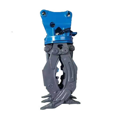 Excavator Hutan Attachment 36Ton Excavator Manual Jenis Mesin Pertanian Excavator Log Grapple OEM Jaw Pembukaan Dengan Harga Pabrik