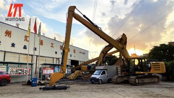 Boom dan Stick Jangkauan Panjang Excavator Berat Kerja 23100kgs