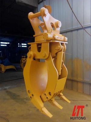 Excavator Hutan Attachment 36Ton Excavator Manual Jenis Mesin Pertanian Excavator Log Grapple OEM Jaw Pembukaan Dengan Harga Pabrik