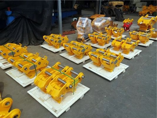 Disesuaikan Q355B Excavator Quick Hitch untuk 1-60Ton Excavator