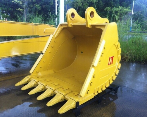 Excavator Bucket 50T PC500MC Excavator HD Bucket Disesuaikan 2.4CBM Mining Bucket