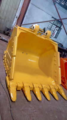 Sany Q345B Alloy Steel Mini Excavator Rock Bucket Untuk Kereta Bawah Tanah