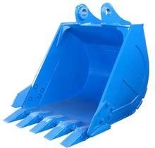 Excavator Bucket 50T PC500MC Excavator HD Bucket Disesuaikan 2.4CBM Mining Bucket