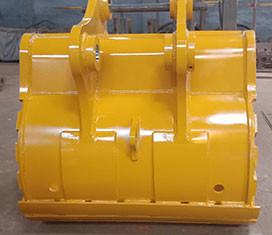 Excavator Bucket 50T PC500MC Excavator HD Bucket Disesuaikan 2.4CBM Mining Bucket
