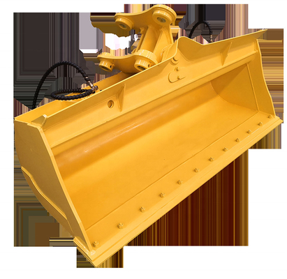 PC400 kustomisasi Excavator Tilt Bucket 40Ton OEM 1.6M3 Tilt Pembersihan Excavator Bucket Hot Sale HARDOX 450 Bucket