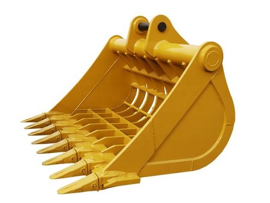 Q355/NM400/HARDOX 450 Bakul Excavator Disesuaikan CAT315 0.5M3 Bakul Skeleton