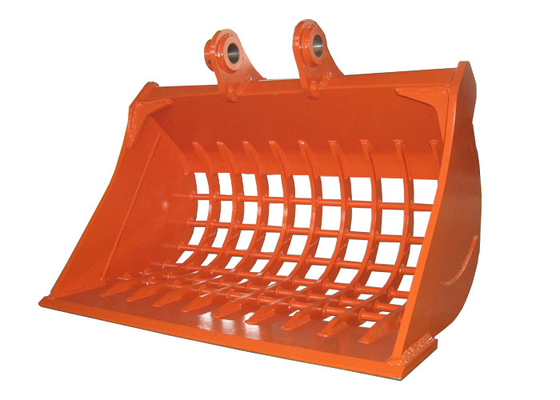 Skid Steer Skeleton Bucket 1.5m3 Excavator Skeleton Bucket Untuk Penambangan Sortir Batu