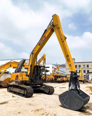 HUITONG Kualitas Tinggi 10T 20Ton Excavator Hydraulic Clamshell Grab Bucket Shell Bucket untuk PC200 Excavator