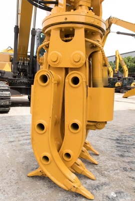 Rotating Grab Hydraulic Steel Wood Grapple 20 ton Excavator