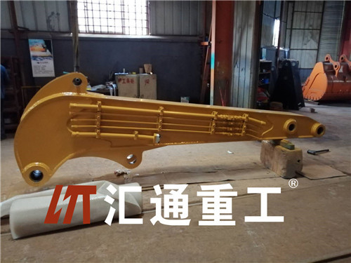 Excavator tumpukan mengemudi panjang boom Peralatan berat tumpukan boom lengan untuk berbagai jenis excavator