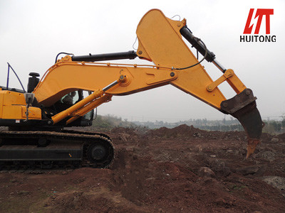 Produsen Jual Panas 60Ton PC600 Excavator No H-Link Rock Boom Ketebalan Ripper Disesuaikan dengan Aksesoris Lengkap Produk Pabrik