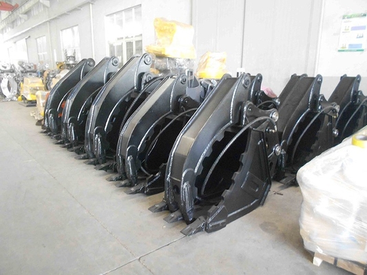 36Ton 1.7CMB Excavator Thumb Bucket untuk CAT336 36Ton Excavator Attachment dengan Kontrol QC Standar Tinggi