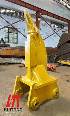 EX120 Q355B Excavator Stump Ripper Gigi Tunggal ISO9001