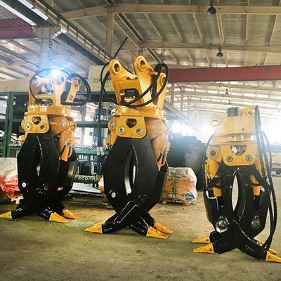 NM400 Excavator Hydraulic Rotating Grapple 1 Tahun Garansi