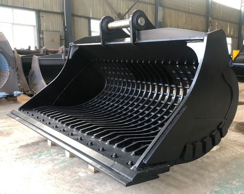 Custom Excavator Skeleton Bucket 31-35ton Excavator 1.5m3 PC350 EX350 untuk Digger Rock Screening Work