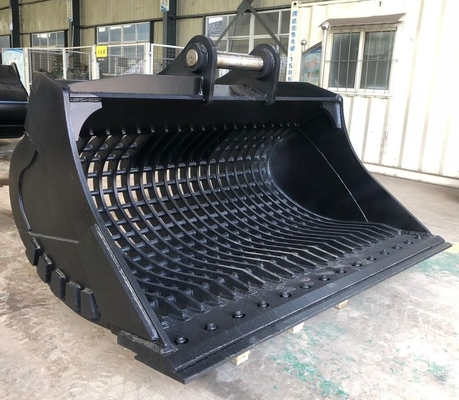 Q355B NM500 Hardox500 2.8 Meter Kubik Heavy Duty Skeleton Bucket untuk Penggalian dan Pembersihan Excavator