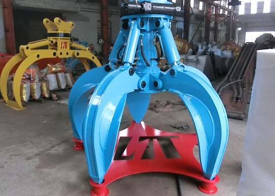 1.5CBM 90T Orange Peel Grab Excavator Hidrolik Rotating Grab