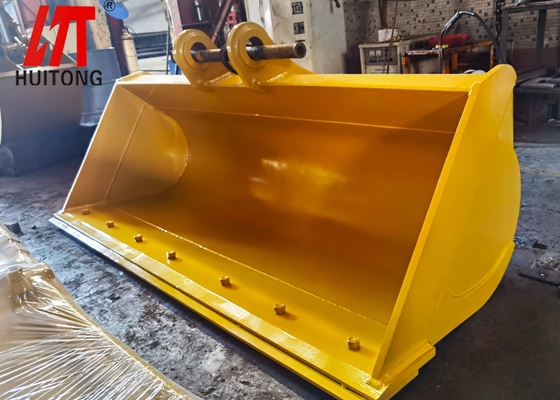 HUITONG 5-60 Ton Heavy Duty Ditching Bucket Mud Bucket Trenching Cleaning Bucket Untuk Mini Excavator