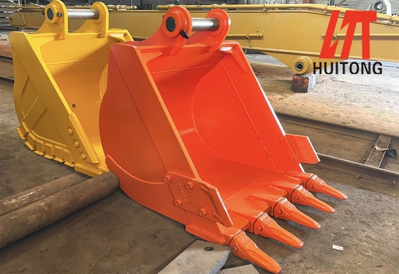 Kekuatan All Purpose Excavator Bucket 0.25-1.4cbm Kapasitas untuk operasi tugas berat