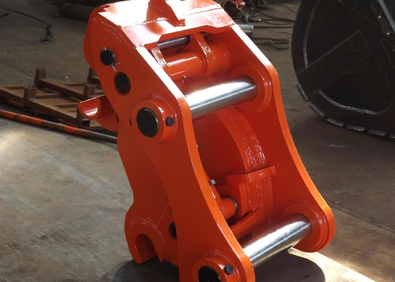 Heavy Duty Hydraulic Digging Machine Coupler / Excavator Attachment Link yang terbuat dari Q355B Kondisi baru