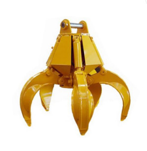 Disesuaikan Empat / Lima Cakar Orange Peel Grab Untuk Heavy Duty Orange Peeling