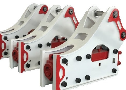 100% Excavator Hydraulic Hammer dengan Fungsi Patah Batu/Beton