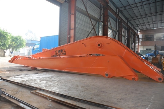 Kuning Q355B Long Reach Excavator Boom untuk Operasi Pertambangan Demolition Sertifikasi ISO 9001