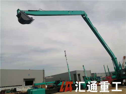Hitachi Long Boom Excavator Dx420 Hidrolik Boom Jangkauan Panjang