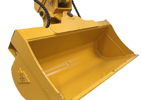 China Manufacturer Excavator Bucket 0.3m3 Tilting Bucket Untuk Excavator 10Ton Dengan Ukuran Disesuaikan 180 derajat Kecil Sudut Dengan Harga Pabrik