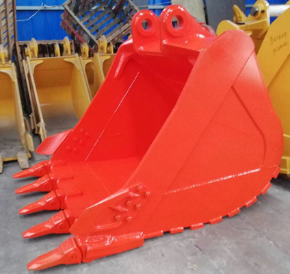 Bucket standar excavator 6 ton untuk dijual dan memiliki ukuran standar dalam kondisi baik, warnanya dapat diubah oleh klien.