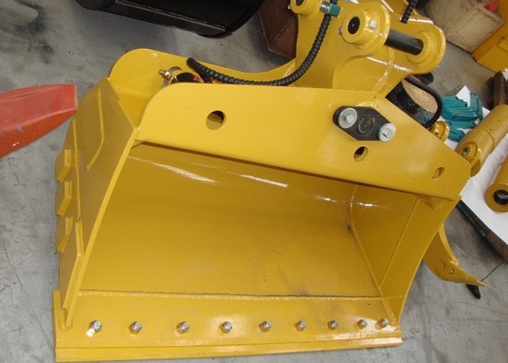 China Manufacturer Excavator Bucket 0.3m3 Tilting Bucket Untuk Excavator 10Ton Dengan Ukuran Disesuaikan 180 derajat Kecil Sudut Dengan Harga Pabrik
